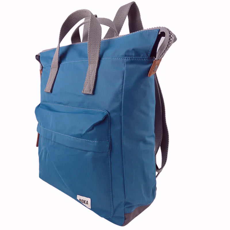 Roka Bantry (BanBL) Burnt Blue Ladies Men's Backpack Vegan Sustainable Product