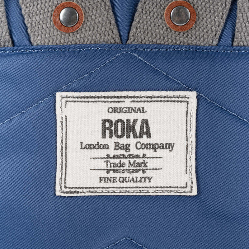 Roka (CanBLS) Burnt Blue Ladies Men's Backpack Vegan Sustainable Product