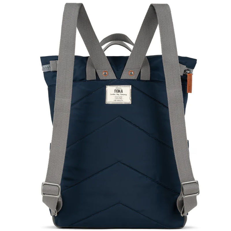 Roka (CanBLS) Midnight Blue Ladies Men's Backpack Vegan Sustainable Product
