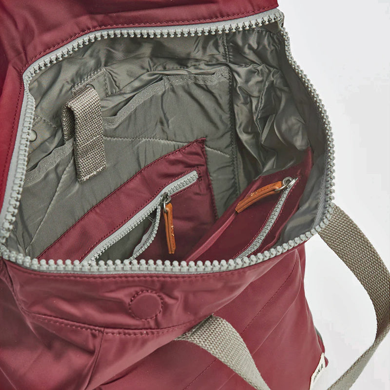 Roka (CanBLS) Plum Ladies Men's Backpack Vegan Sustainable Product