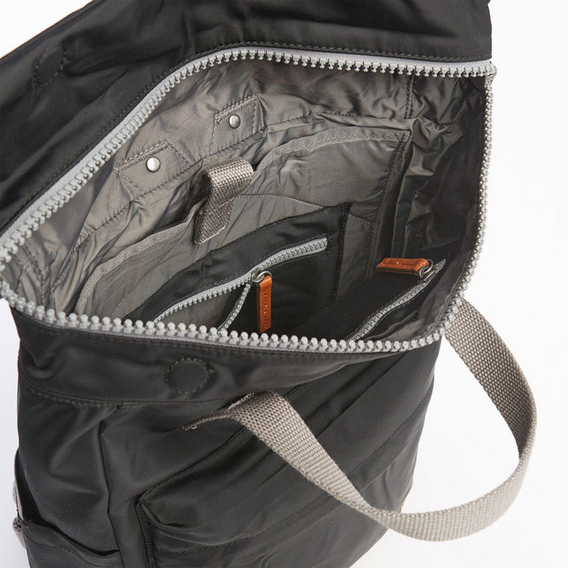 Roka (CanBMS) Black Ladies Men's Backpack Vegan Sustainable Product