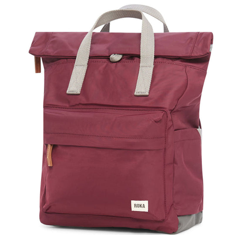 Roka (CanBSS) Plum Ladies Men's Backpack Vegan Sustainable Product