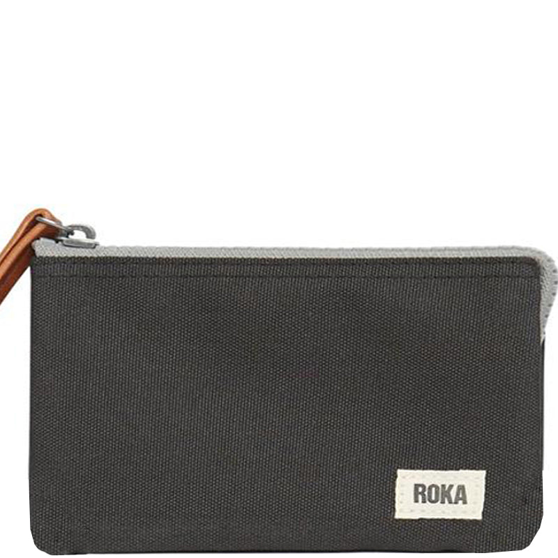 Roka Wallet (L) Ash Coin Card Purse Phone Wallet Vegan Sustainable Product