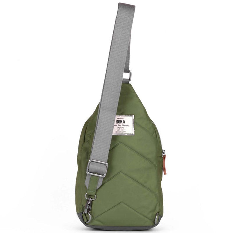 Roka Willesden Avocado Crossbody Chest Pack Shoulder Bag Vegan Sustainable Product
