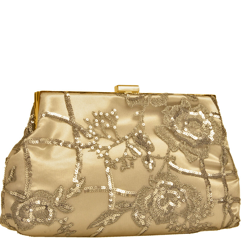 Your Bag Heaven a6c Gold Clutch Evening Shoulder Bag
