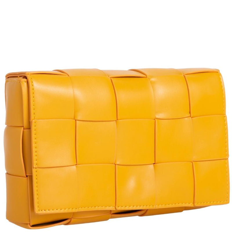 (a1) Your Bag Heaven Mustard Shoulder Crossbody Bag
