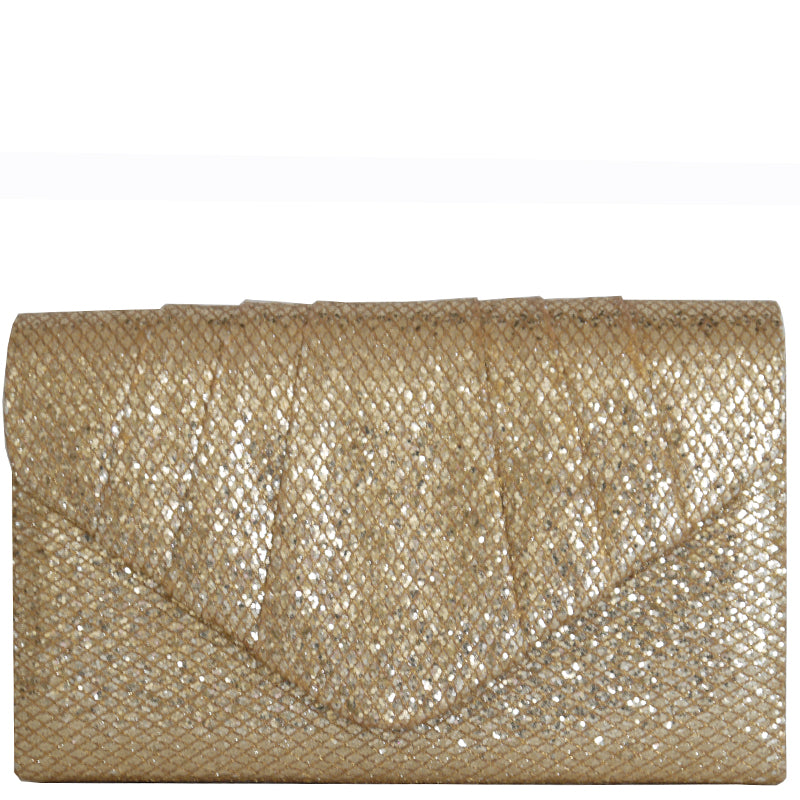 Your Bag Heaven a6c Gold Clutch Evening Shoulder Bag