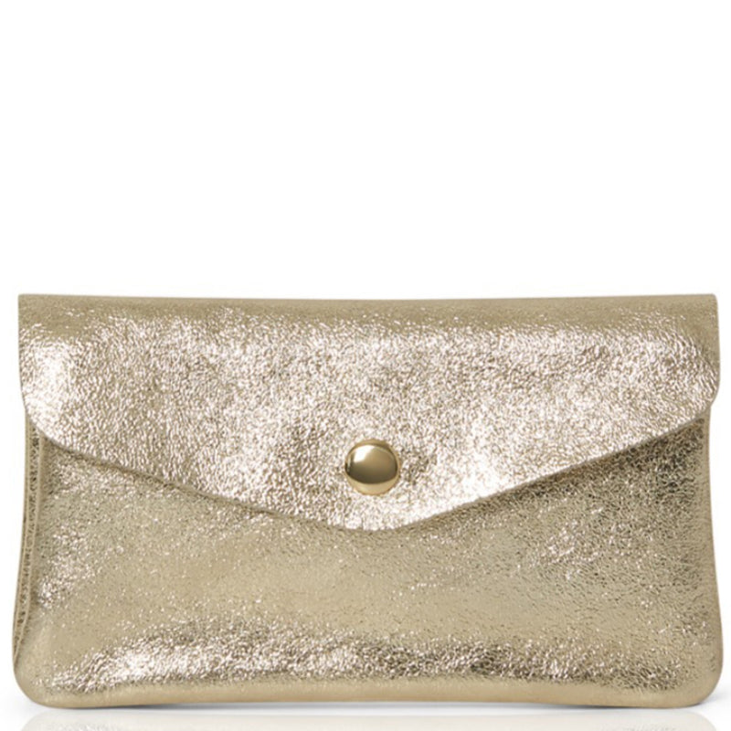 (a2) Your Bag Heaven Metallic Gold Leather Purse