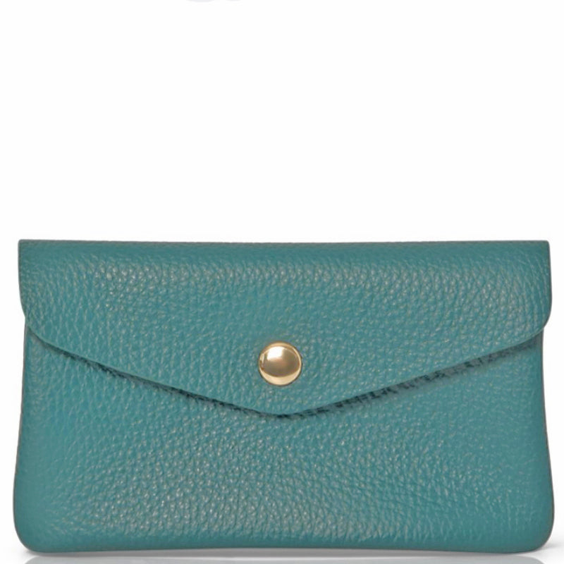 (a2) Your Bag Heaven Turquoise Leather Purse