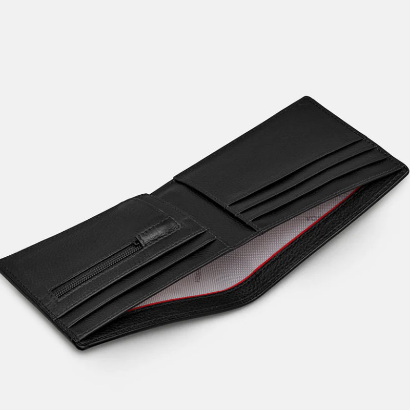 Yoshi (c6) Black Multi Leather Mens Wallet