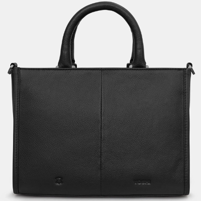 a Yoshi Black Multi Soft Leather Crossbody Shoulder Grab Multiway Bag