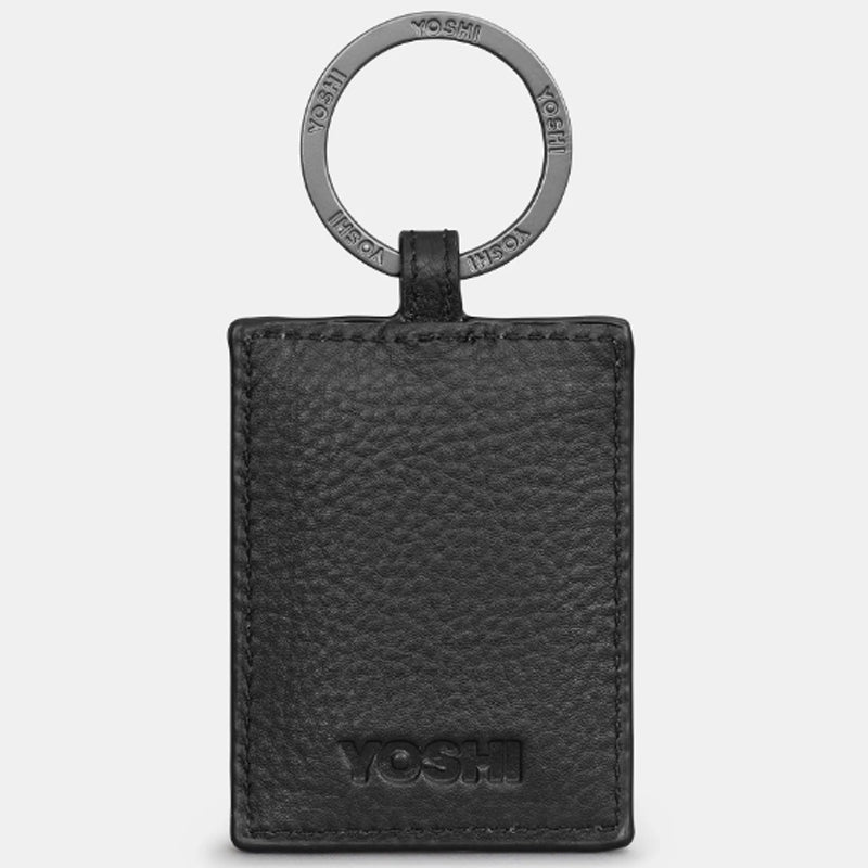 a2 Yoshi Black Multi Soft Leather Keyring
